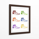 Jordan One Stencils - Fake Classics | Cuadro decorativo de Canvas Lab