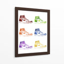 Jordan One Stencils - Fake Classics | Cuadro decorativo de Canvas Lab