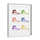Jordan One Stencils - Fake Classics | Cuadro decorativo de Canvas Lab