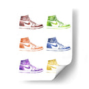 Jordan One Stencils - Fake Classics | Cuadro decorativo de Canvas Lab
