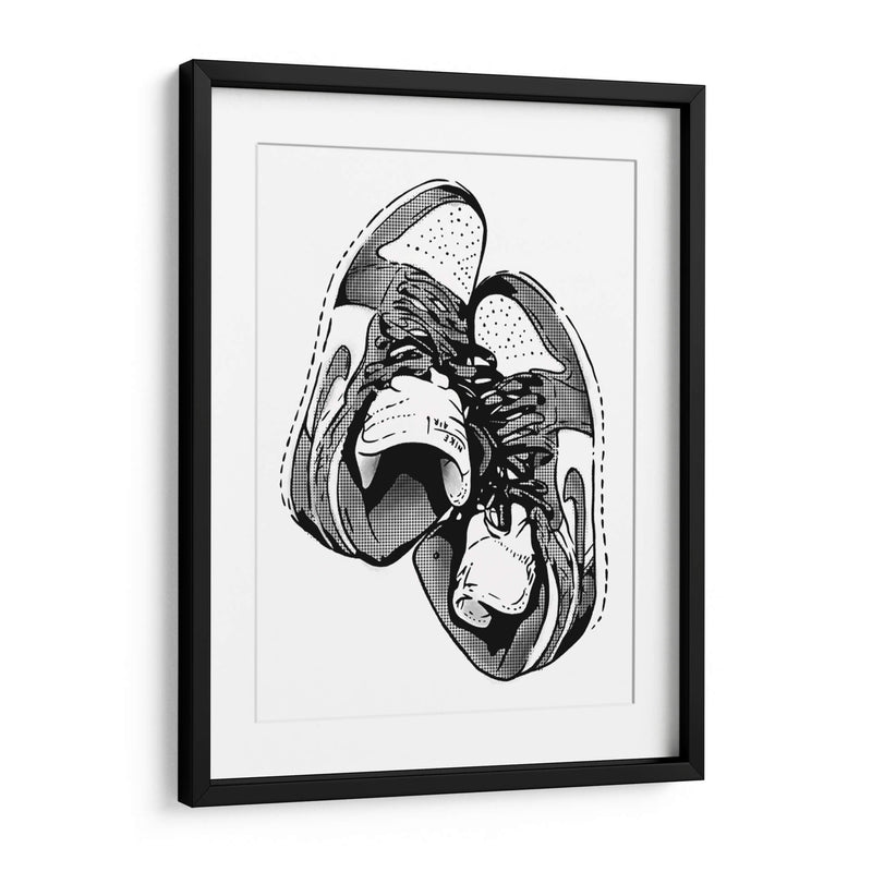 Jordan 1 Blueprint - Dot Art | Cuadro decorativo de Canvas Lab