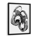 Jordan 1 Blueprint - Dot Art | Cuadro decorativo de Canvas Lab
