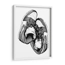 Jordan 1 Blueprint - Dot Art | Cuadro decorativo de Canvas Lab