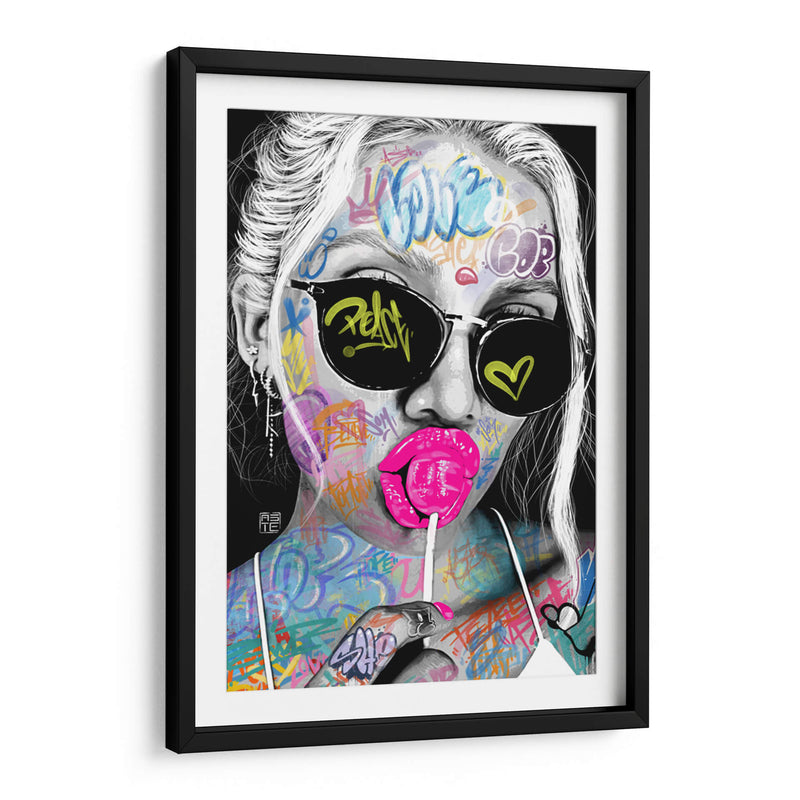 Girl Lollipop - David Aste | Cuadro decorativo de Canvas Lab