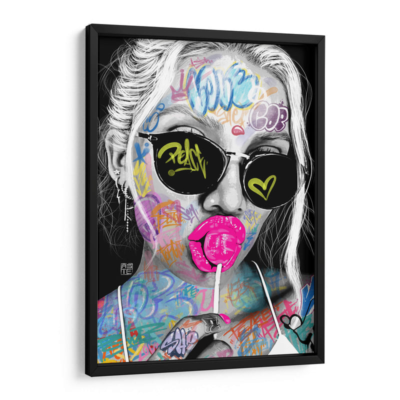 Girl Lollipop - David Aste | Cuadro decorativo de Canvas Lab