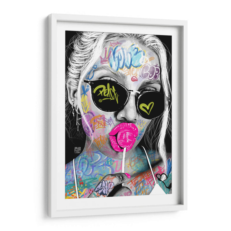 Girl Lollipop - David Aste | Cuadro decorativo de Canvas Lab