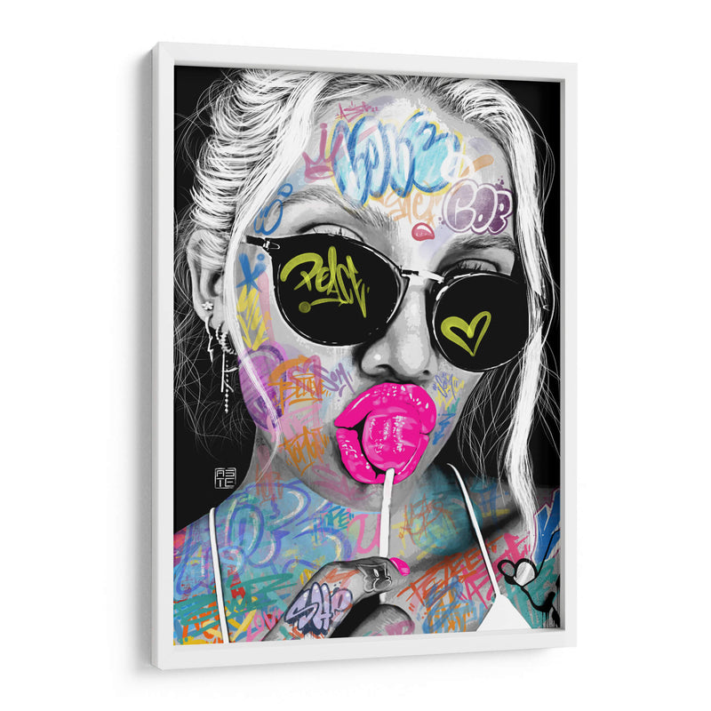 Girl Lollipop - David Aste | Cuadro decorativo de Canvas Lab