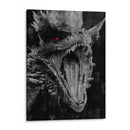 Caraxes Roar Drip - Dry Ink | Cuadro decorativo de Canvas Lab