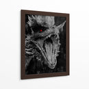 Caraxes Roar Drip - Dry Ink | Cuadro decorativo de Canvas Lab