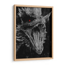 Caraxes Roar Drip - Dry Ink | Cuadro decorativo de Canvas Lab