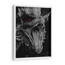 Caraxes Roar Drip - Dry Ink | Cuadro decorativo de Canvas Lab