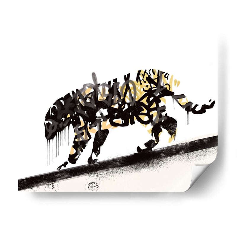 Cougar Graffiti - Fake Classics | Cuadro decorativo de Canvas Lab