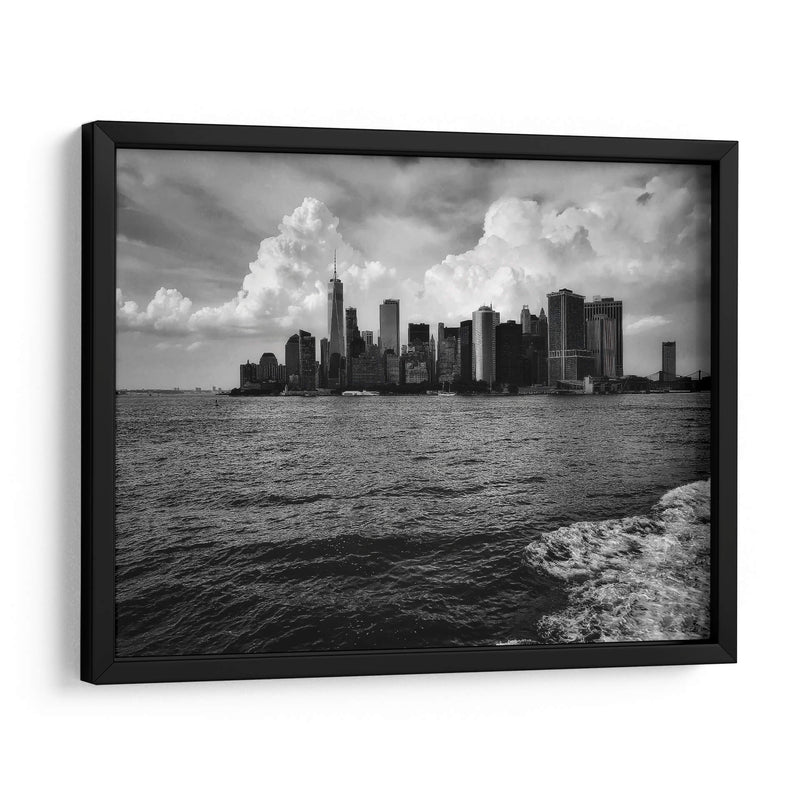Skyline de Manhattan en Blanco y Negro - Carla Fernández | Cuadro decorativo de Canvas Lab