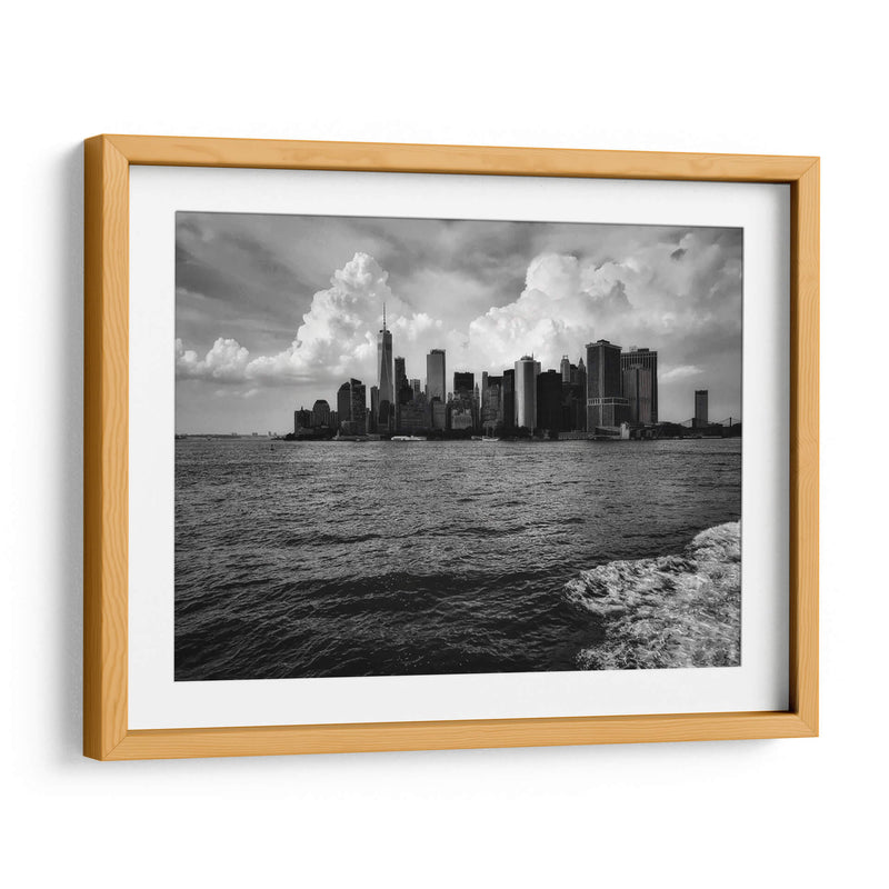 Skyline de Manhattan en Blanco y Negro - Carla Fernández | Cuadro decorativo de Canvas Lab