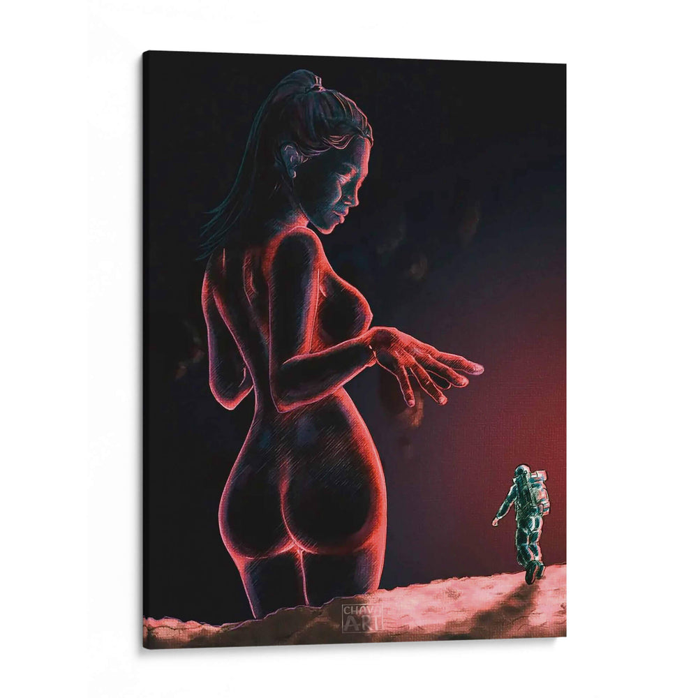 Misterio espacial - Chava.art | Cuadro decorativo de Canvas Lab