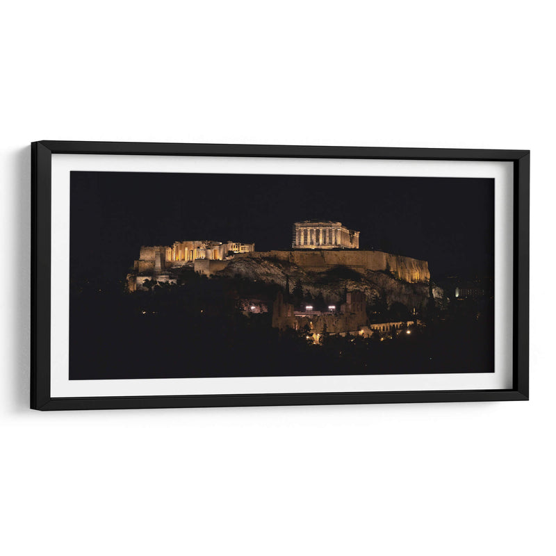 Partenón de Noche - Carla Fernández | Cuadro decorativo de Canvas Lab