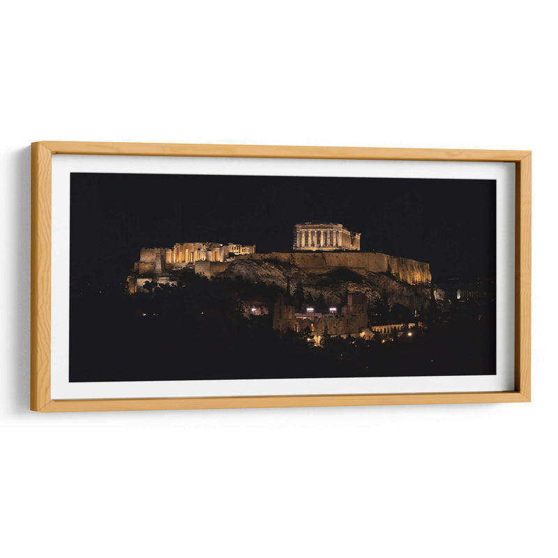 Partenón de Noche - Carla Fernández | Cuadro decorativo de Canvas Lab