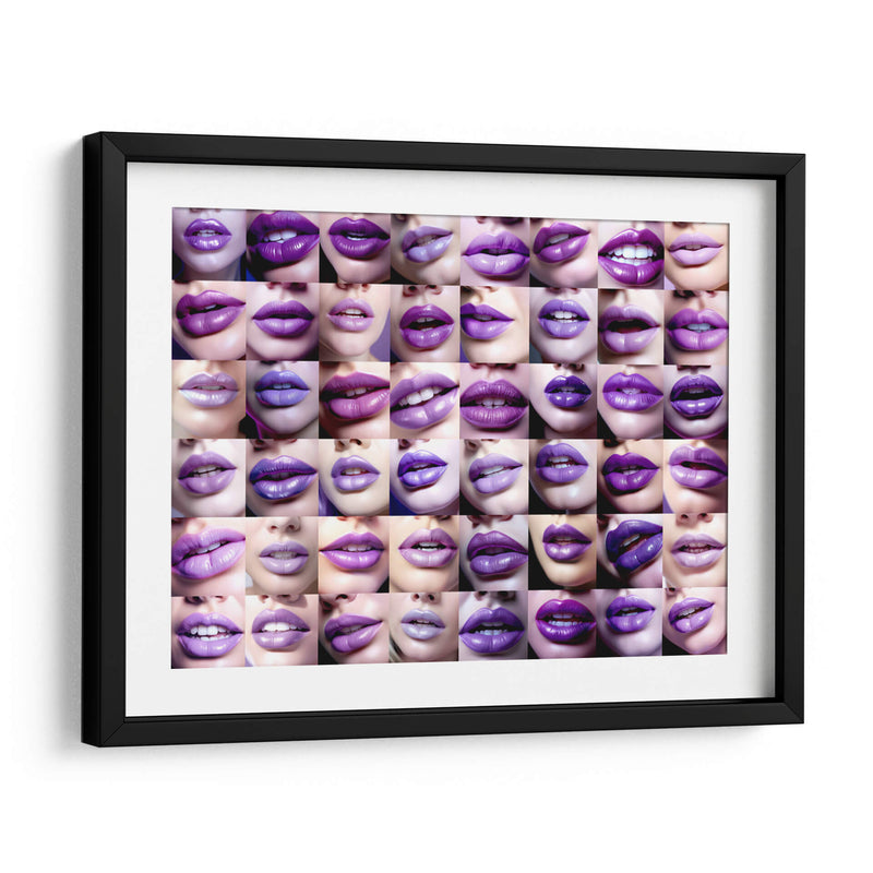 Bésame en Morado - DeLaVegaGaming | Cuadro decorativo de Canvas Lab