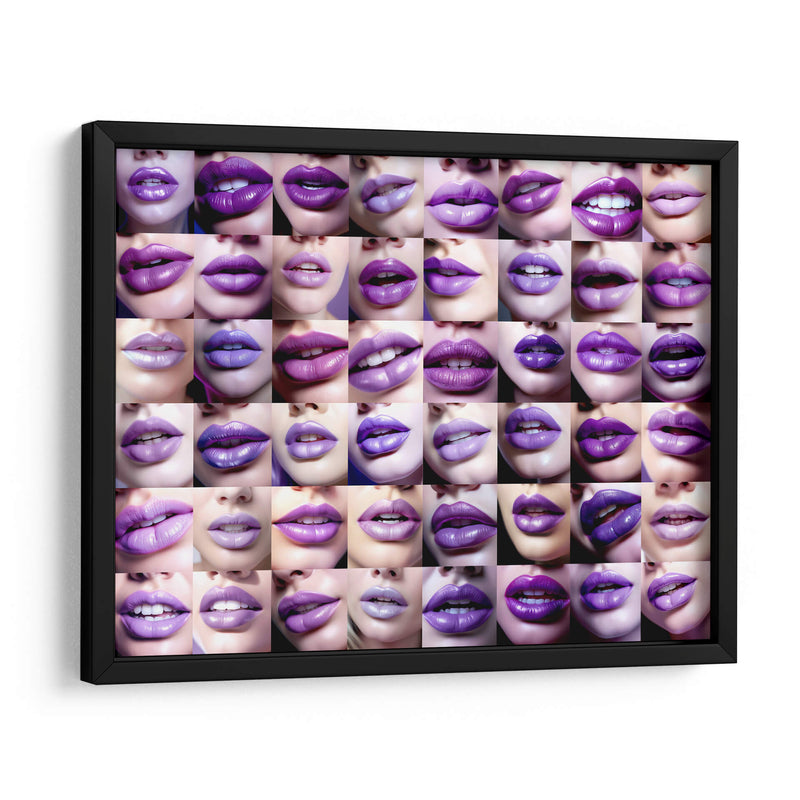 Bésame en Morado - DeLaVegaGaming | Cuadro decorativo de Canvas Lab