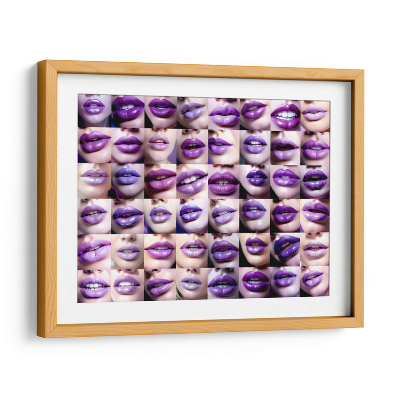 Bésame en Morado - DeLaVegaGaming | Cuadro decorativo de Canvas Lab
