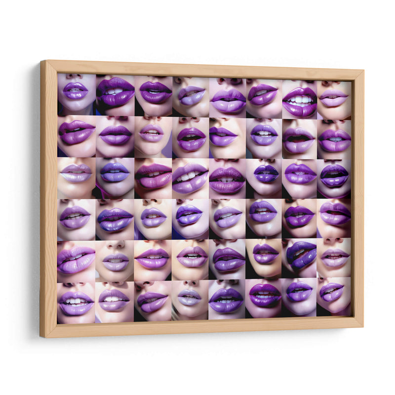 Bésame en Morado - DeLaVegaGaming | Cuadro decorativo de Canvas Lab