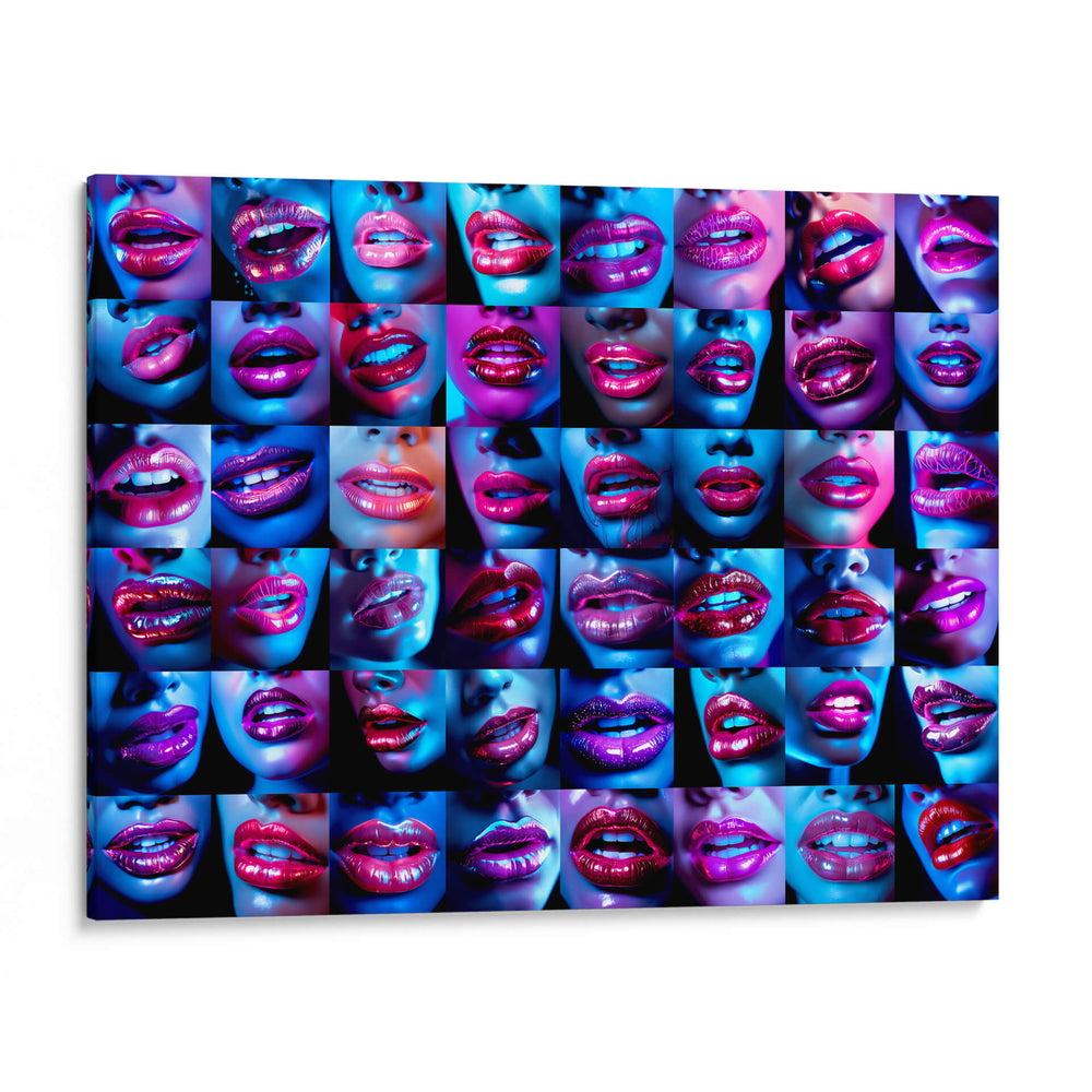 Bésame en Neón - DeLaVegaGaming | Cuadro decorativo de Canvas Lab