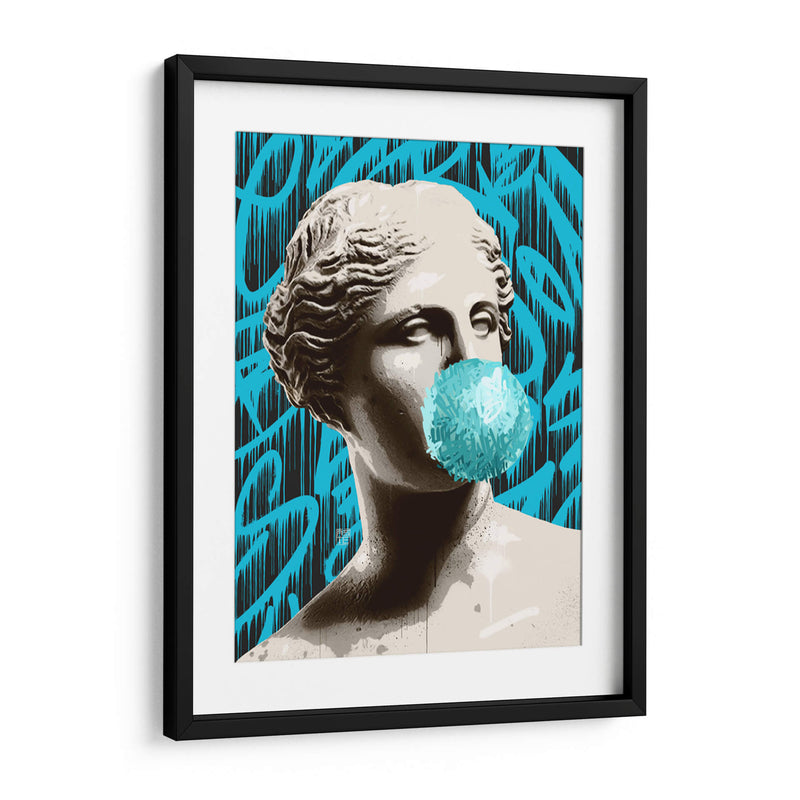 Venus Bubblegum Graffiti - David Aste | Cuadro decorativo de Canvas Lab