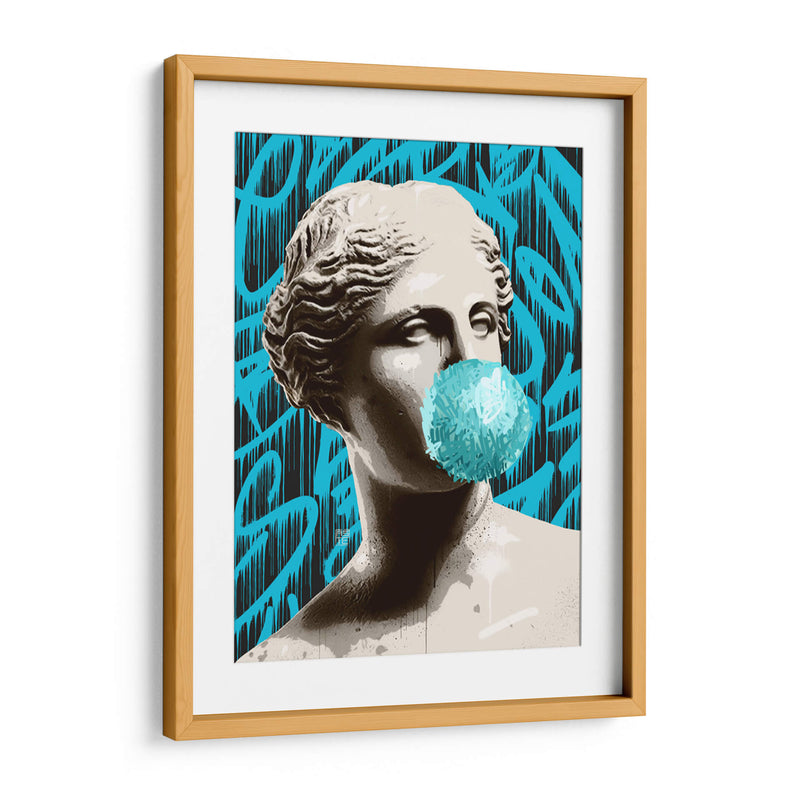 Venus Bubblegum Graffiti - David Aste | Cuadro decorativo de Canvas Lab