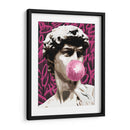 The David Bubblegum Graffiti - David Aste | Cuadro decorativo de Canvas Lab