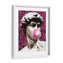 The David Bubblegum Graffiti - David Aste | Cuadro decorativo de Canvas Lab