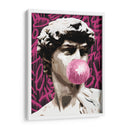 The David Bubblegum Graffiti - David Aste | Cuadro decorativo de Canvas Lab