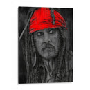 Sparrow Drip - Dry Ink | Cuadro decorativo de Canvas Lab