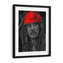 Sparrow Drip - Dry Ink | Cuadro decorativo de Canvas Lab