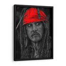 Sparrow Drip - Dry Ink | Cuadro decorativo de Canvas Lab