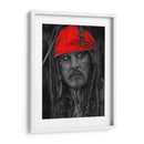 Sparrow Drip - Dry Ink | Cuadro decorativo de Canvas Lab