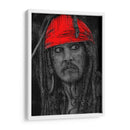 Sparrow Drip - Dry Ink | Cuadro decorativo de Canvas Lab