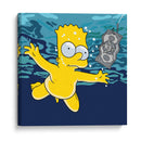 Nirvana Baby Simpsons - Fake Classics | Cuadro decorativo de Canvas Lab
