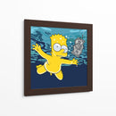 Nirvana Baby Simpsons - Fake Classics | Cuadro decorativo de Canvas Lab