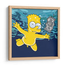 Nirvana Baby Simpsons - Fake Classics | Cuadro decorativo de Canvas Lab