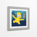Nirvana Baby Simpsons - Fake Classics | Cuadro decorativo de Canvas Lab