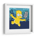 Nirvana Baby Simpsons - Fake Classics | Cuadro decorativo de Canvas Lab