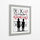 Love Wins - Fake Classics | Cuadro decorativo de Canvas Lab