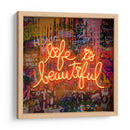Life Is Beautiful - Fake Classics | Cuadro decorativo de Canvas Lab