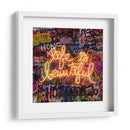 Life Is Beautiful 2 - Fake Classics | Cuadro decorativo de Canvas Lab