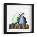 Lovebirds 2 - Hue Art | Cuadro decorativo de Canvas Lab