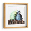 Lovebirds 2 - Hue Art | Cuadro decorativo de Canvas Lab