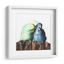 Lovebirds 2 - Hue Art | Cuadro decorativo de Canvas Lab