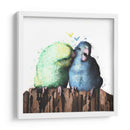 Lovebirds 2 - Hue Art | Cuadro decorativo de Canvas Lab