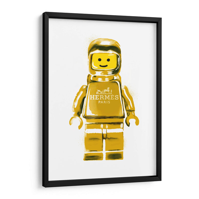 Lego Man Amarillo - Fake Classics | Cuadro decorativo de Canvas Lab