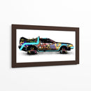 DeLorean Graffiti - David Aste | Cuadro decorativo de Canvas Lab